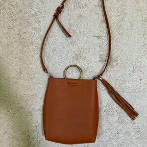 Madewell Tan Crossbody Bag Minimalist Design